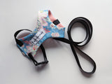 Chicken Harness Blue Paisley