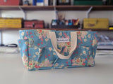 Garden Egg Tote Small — Blue Paisley