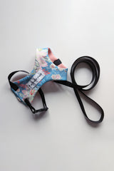 Chicken Harness Blue Paisley