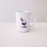 Ceramic Mug 15oz - Red Wine Chicken