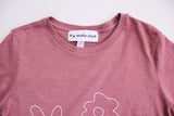 Heather Mauve Flora Tee Women's