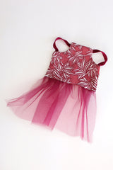 chicken tutu in red
