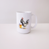 Ceramic Mug 15oz - Beer Chicken